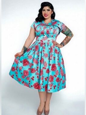 Pinup Couture Evelyn Dress with bolero XL